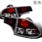 Spec-D Tuning 06-11 Honda Civic Tail Light 4 Piece Black Housing Red Top Lens LT-CV064RJM-TM - alternate 1